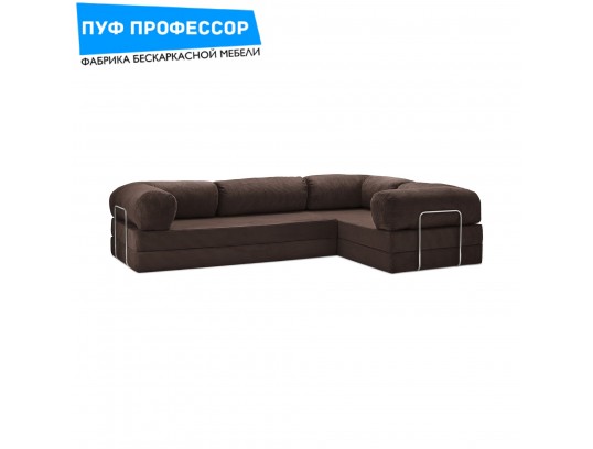 Teddy Teddi Тедди Угловой Диван Шоколад