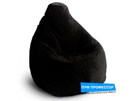 Кресло Черное (коллекция велюр 2024)